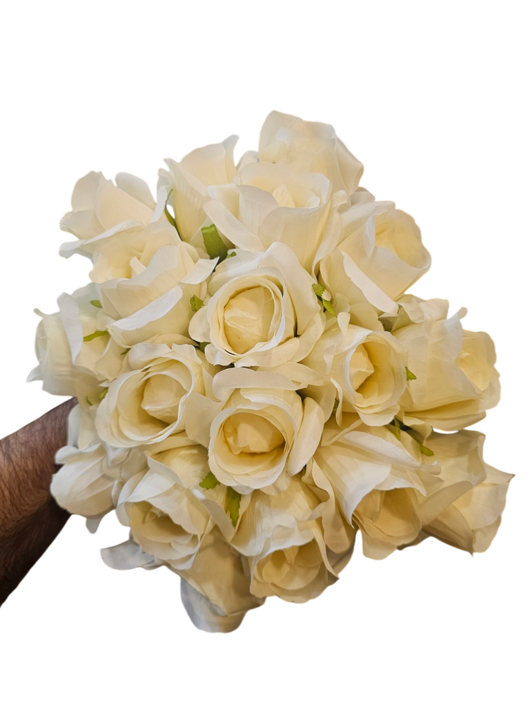 creamy roses