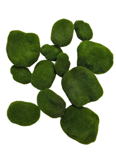 moss pebbles
