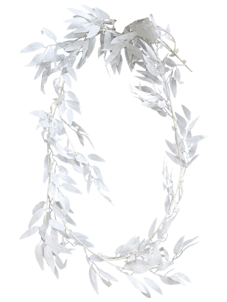 white leaves