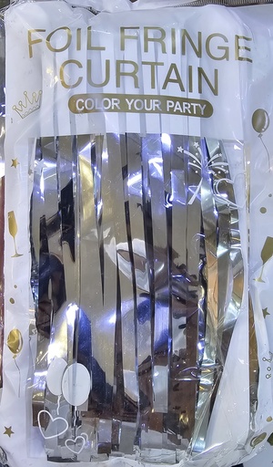 silver curtain