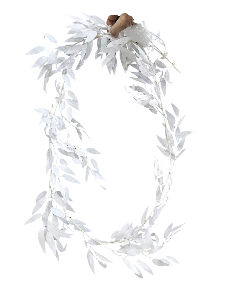 white leaves