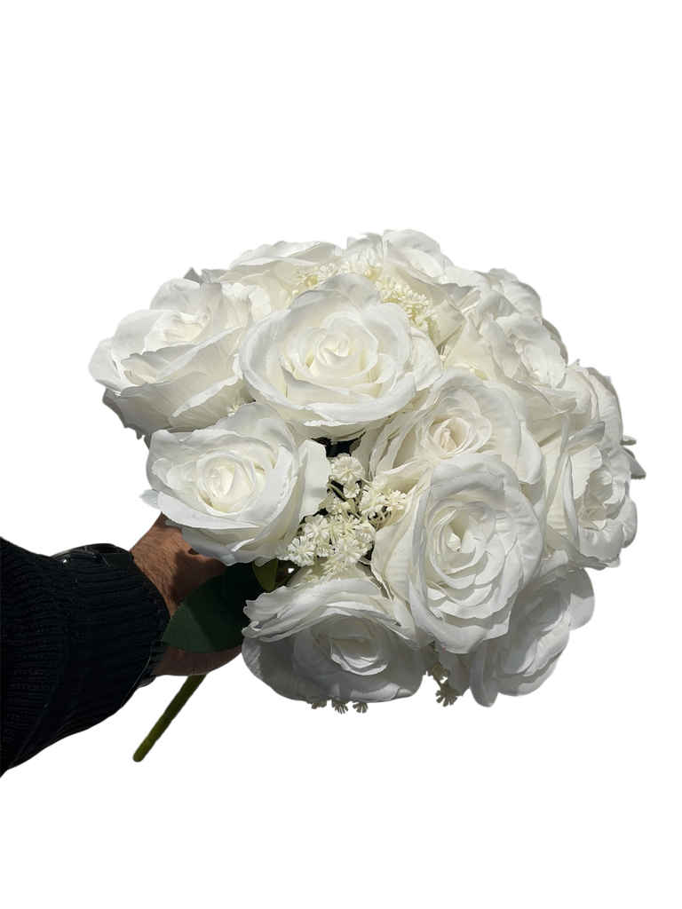 چەپکی ڕۆزی  سپی