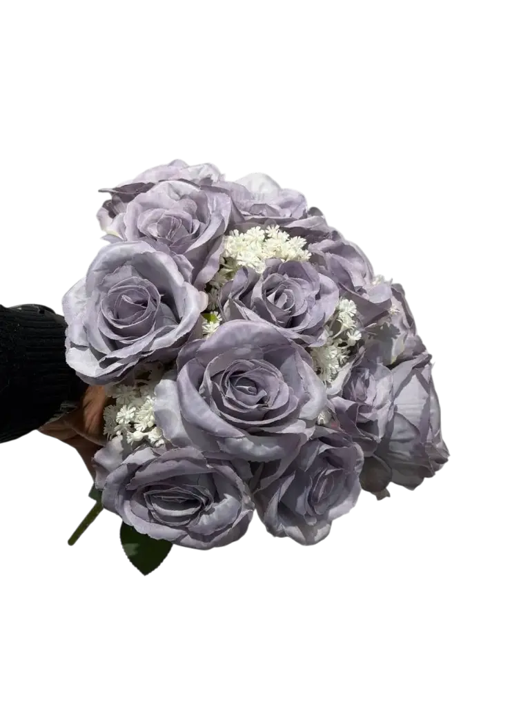 purple roses