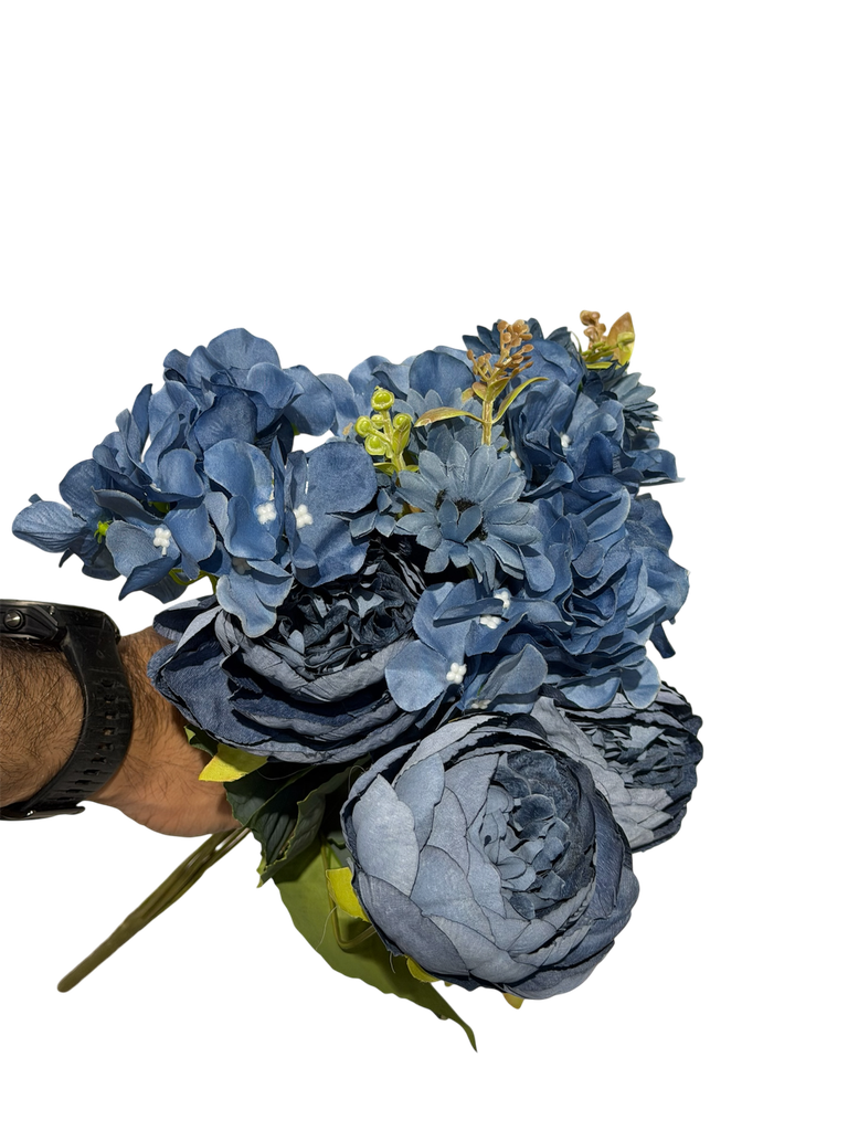 carbon blue peony