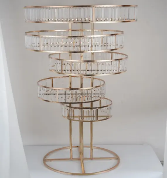 tall metal centerpiece