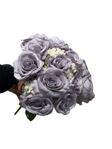 purple roses