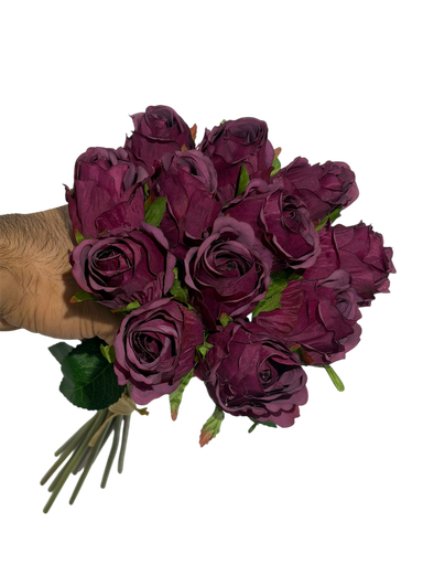 dark purple rose