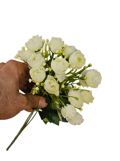 Mini Off White Rose