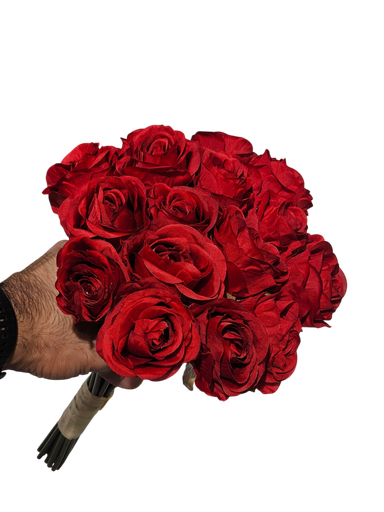 دەستە گوڵەباخی سوور