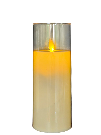 Plastic Cover Candle 20Cm