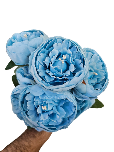 blue peony